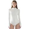 Womens UPF 50 Long Sleeve Rash Guard Swimsuit Full Body Sun Protection Dive Suit Quick Dry