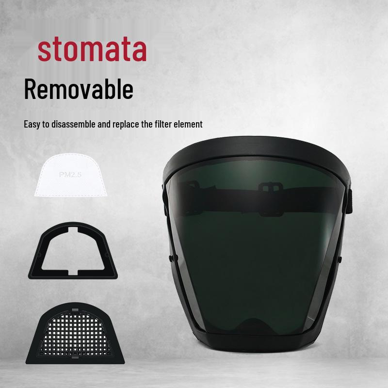 High-Definition Transparent Anti-Droplet Dustproof Protective Face Shield Goggles for Cycling
