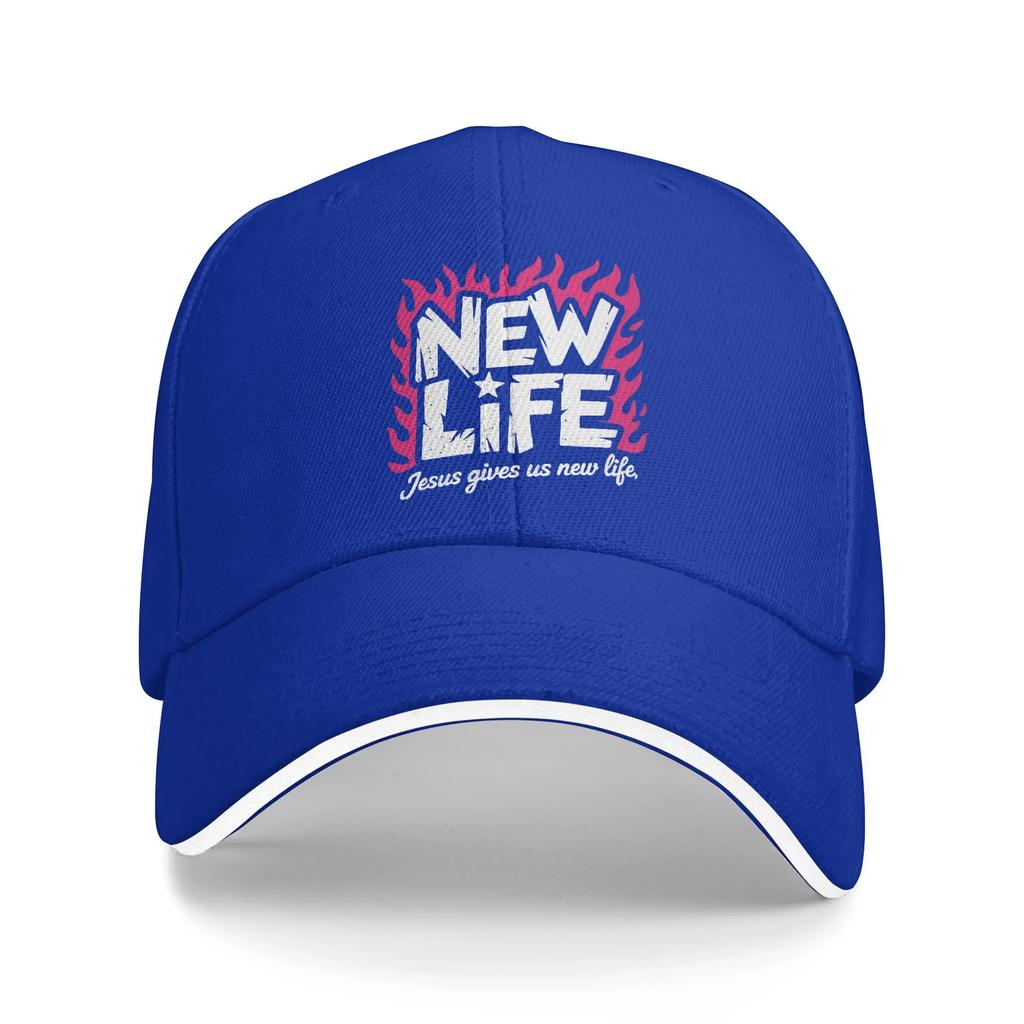 New Life Baseball Cap  y2k Funny Hip Hop Hats Summer Women Men Outdoor Sport Baseball Caps