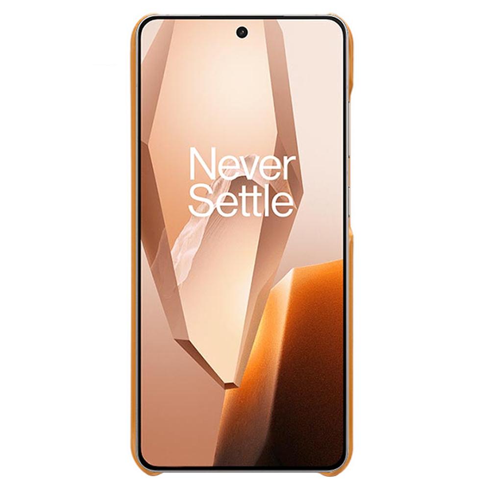 Etui na telefon dla OnePlus 13R 5G/Ace 5 5G/Ace 5 Pro 5G Tekstura skóry cielęcej PU Skóra Twardy PC Ochronne etui na telefon