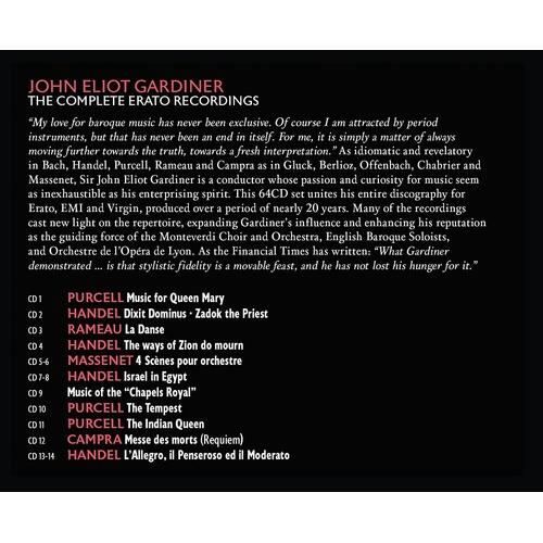 John Eliot Gardiner - The Complete Erato Recordings - John Elliot Gardner [COMPACT DISCS] Boxed Set