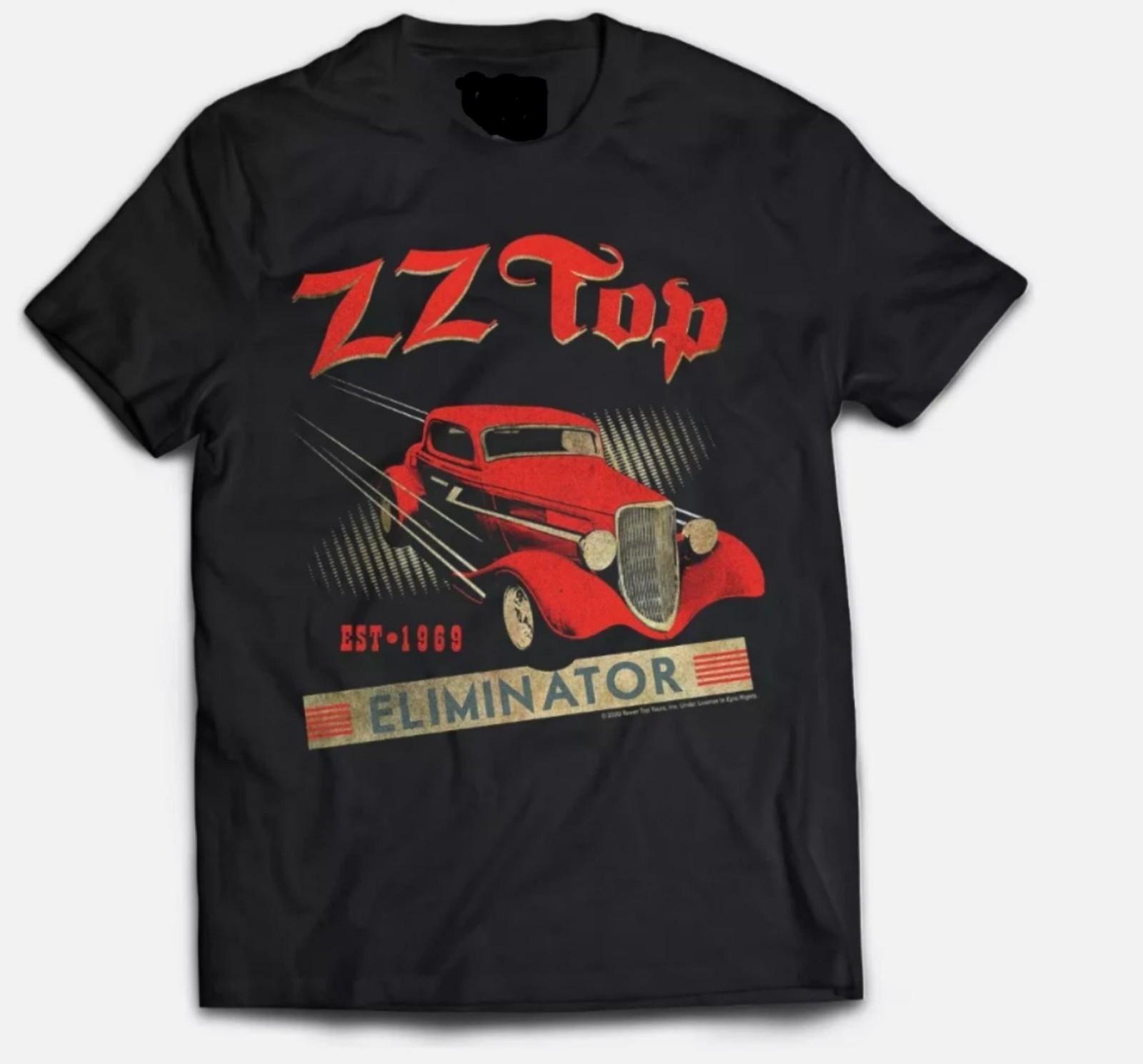 ZZ Top Eliminator Tour T-Shirt 1983 Modern Hot Rod Car XXXXL