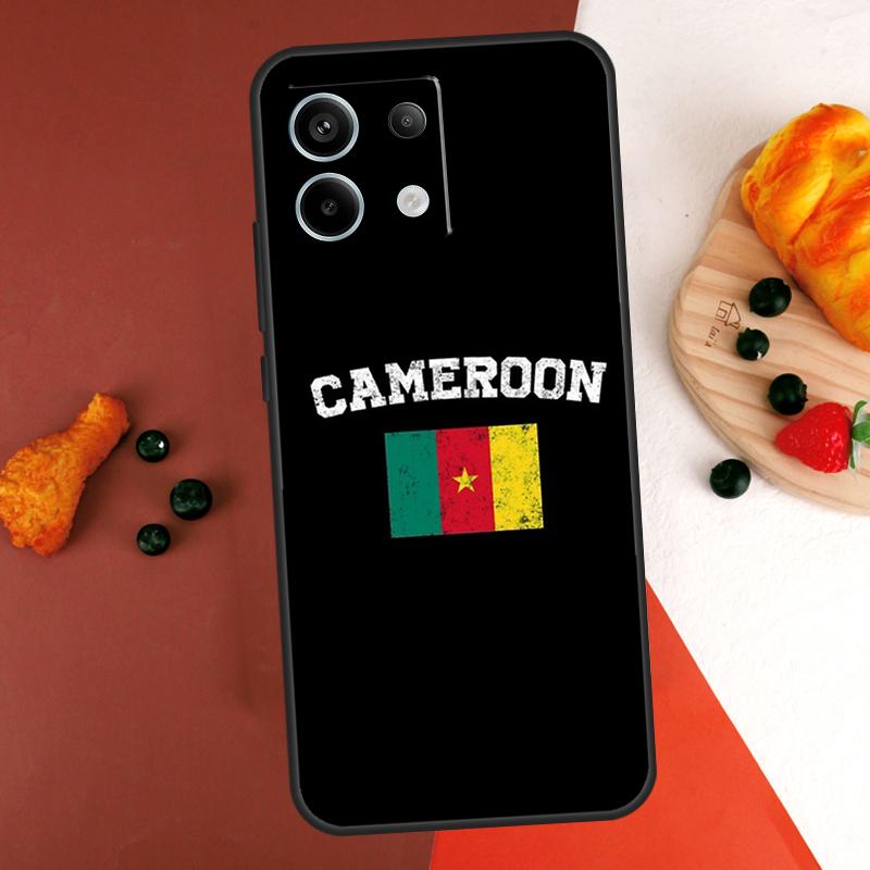 Republik Kamerun Flagge Hülle Für Xiaomi Redmi Note 13 14 Pro 9 10 11 12 Pro 10S 11S 12S Redmi 13C 10C 12C 14C Hülle