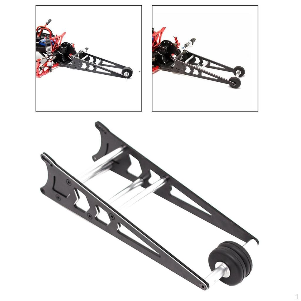 Aluminum Alloy Tail Wheel Wheelie Bar Adjustable RC Car Accessories Parts for Slash 2WD