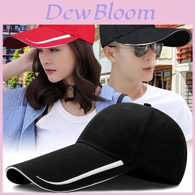 Baseball Cap For Men With Extended Brim Cotton Sunshade Outdoor Sun Protection Casual Style
