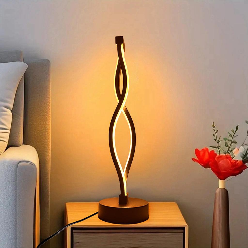 Bedroom Bedside Lamp Creative Atmosphere Table Lamp Minimalist Adjustable LED Table Lamp USB Powered