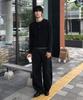 THEY Layered Ribbed Henley Neck T-Shirt_4 Color