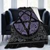 Popular Him His Infernal Majesty Gothic Metal Blanket Autumn On Couch Coral Fleece Sofa Dedicated Home Decotation