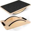 Extra-Large Wobble Board Anti-Slip Plank Board Versatile Balance Board Office Fitness