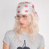 Star Leopard Print Headscarf All-match Punk Bandana Retro Y2k Print Turban  Spice Girls