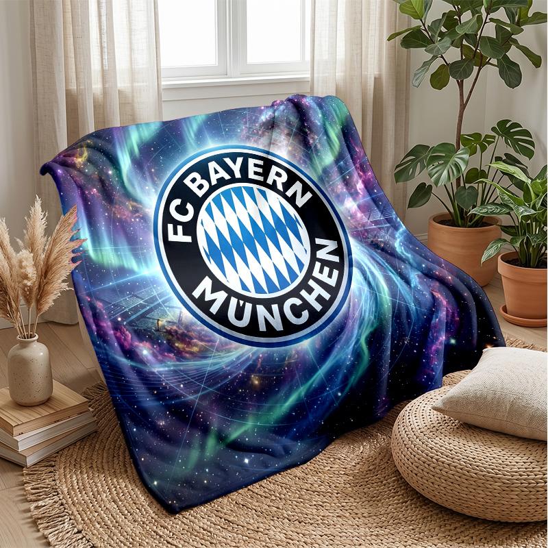 Bayern Munich Theme blanket Soft Flannel Blanket Plush Throw Blanket Cozy Sofa Bed Blanket for Home Decor
