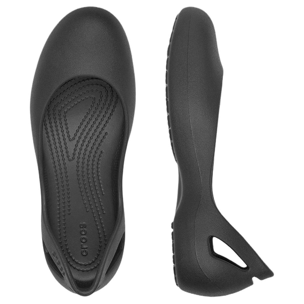 Crocs Fashion and Simple Casual Shoes 2cm Women's Black