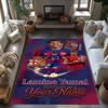 Lamin Yamal Customize Text Floor Rug Office Rug Perfect For Dining Room Study Room Outdoor Decorate Room Antislip Carpet Anime Office Decor