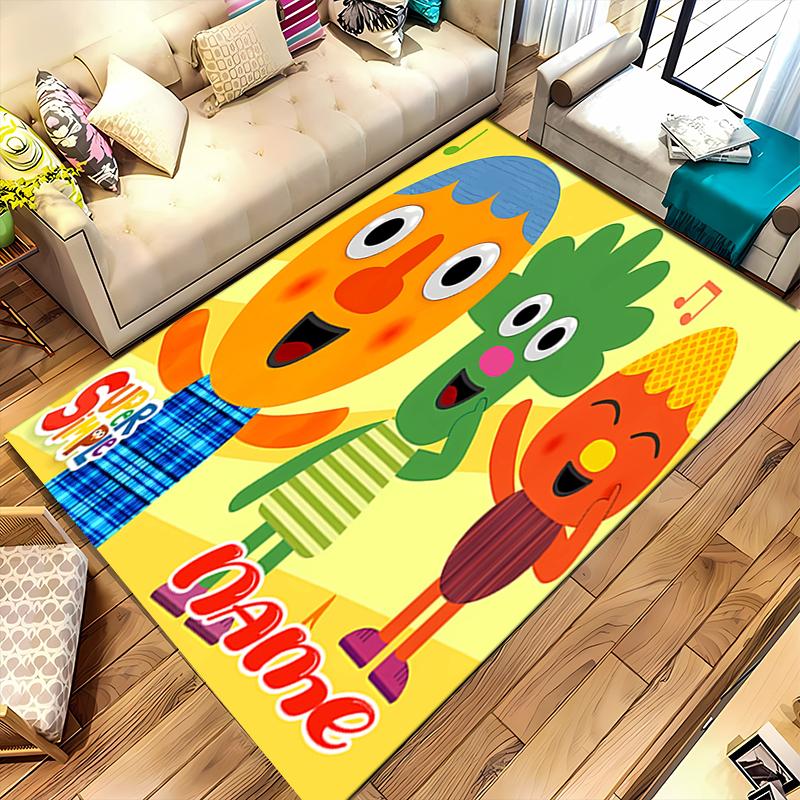 Custom personalization Super Simple Songs Area Rug - Perfect For Kitchen, Bathroom,Laundry Room Decor Large Size Available,Gift All Seasons