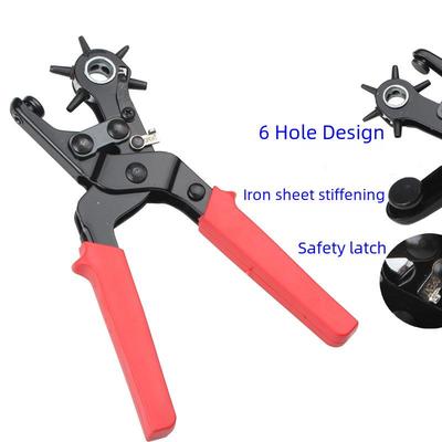 Multi-Function Belt and Strap Hole Puncher Tool