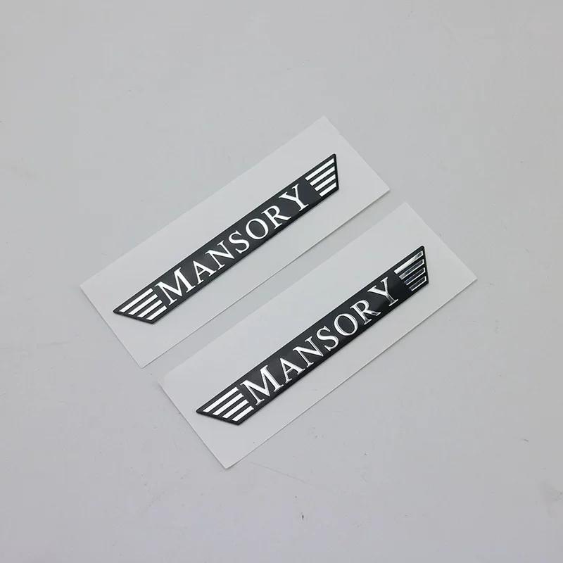 3D MANSORY Emblēmas Uzlīmes Automašīnas Aizmugurējais