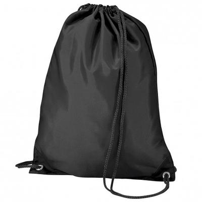 BagBase Budget wasserabweisende Sport-Gymsac-Tasche mit Kordelzug (11 l)