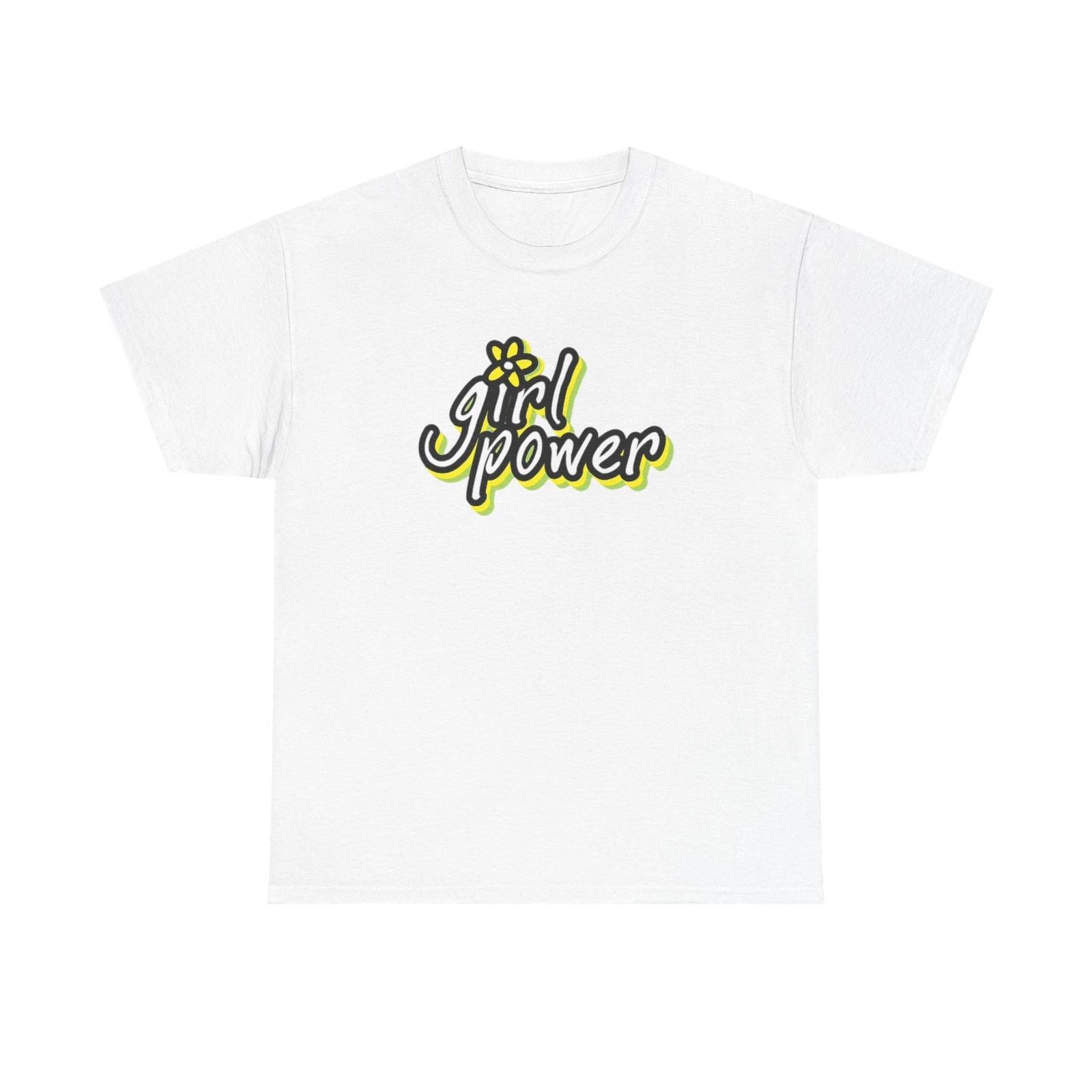 Men s and Women s T-shirts Girl Power Graphic XL