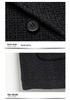 2025 Men's Trendy Stand Collar Jacket: Slim Fit Business Casual Suit for Spring and Autumn