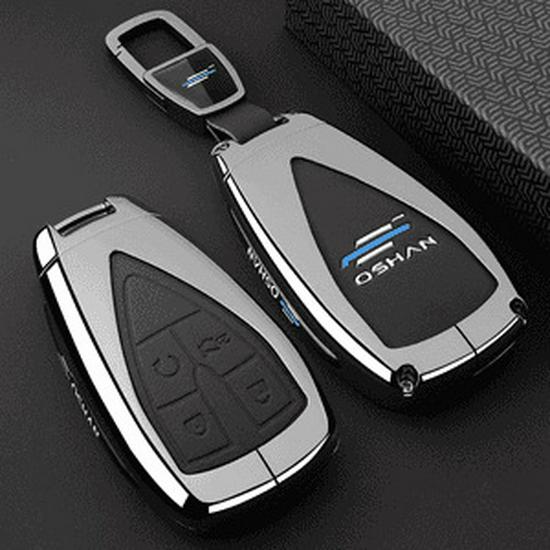 Changan Oshan 520/X5plus/X7plus/Z6 5-Button Leather Key Case - Men's Full Coverage