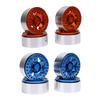 4pcs 1.9 Inch Beadlock Wheel Rim Hub Aluminum Alloy RC Wheel Hub for 1/10 RC Crawler Upgrade Accesso