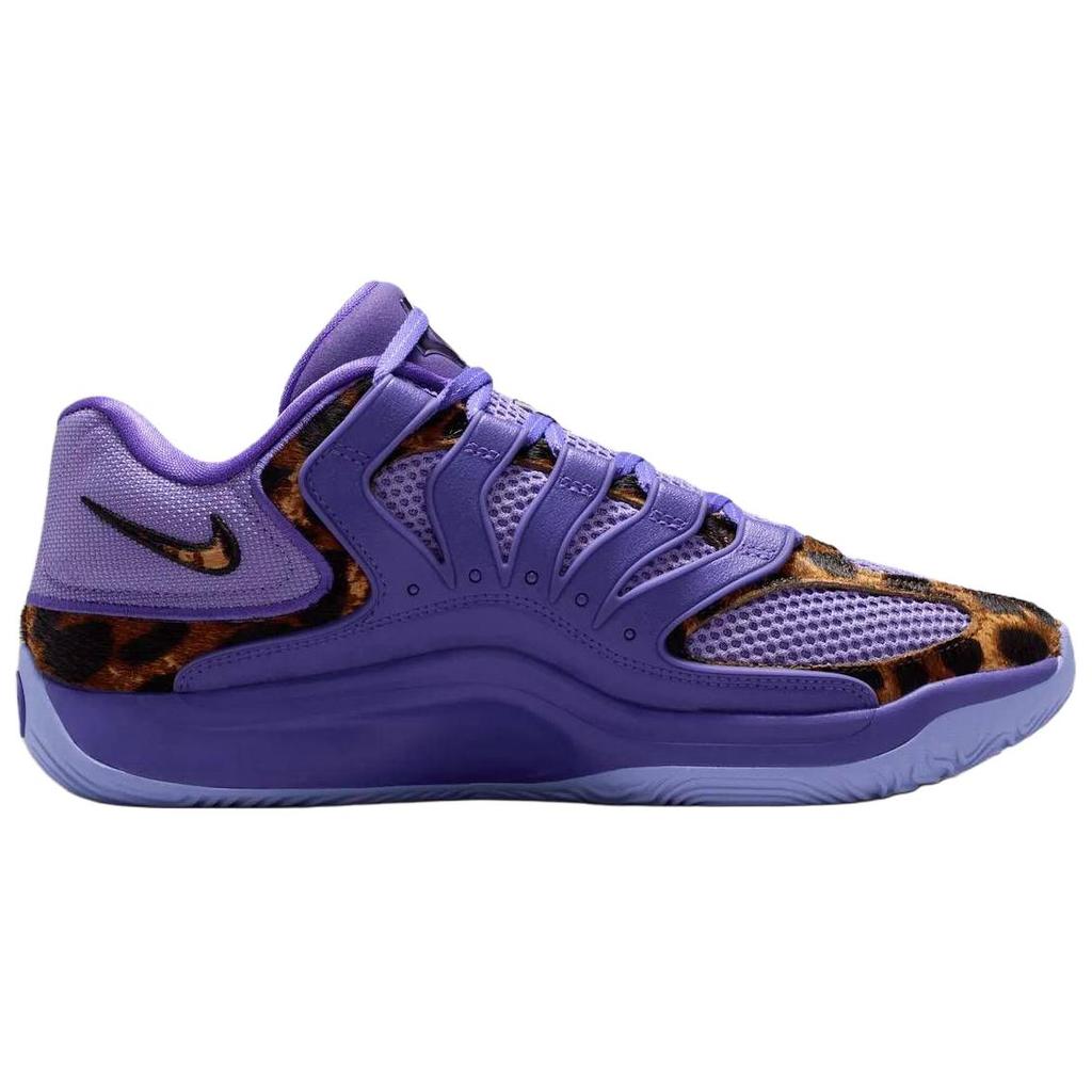 Nike KD 18 PER EP Comfortable Fitting Breathable Basketball Shoes Unisex sneaker Purple Brown IO7518-500