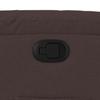 Recliner Chair with Lift Assistance Dark Brown Fabric