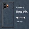 Compatible with Honor 600 Vitality Edition: Lambskin Solid Color Drop-Proof Phone Case