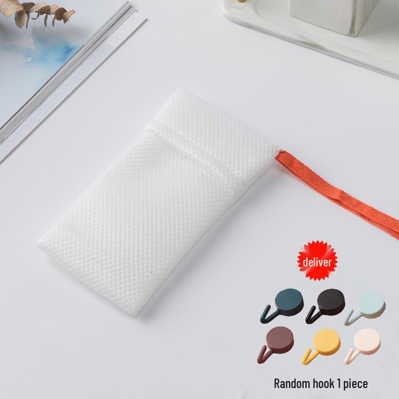 Foaming Mesh Soap Pouch & Back Scrubber Bag