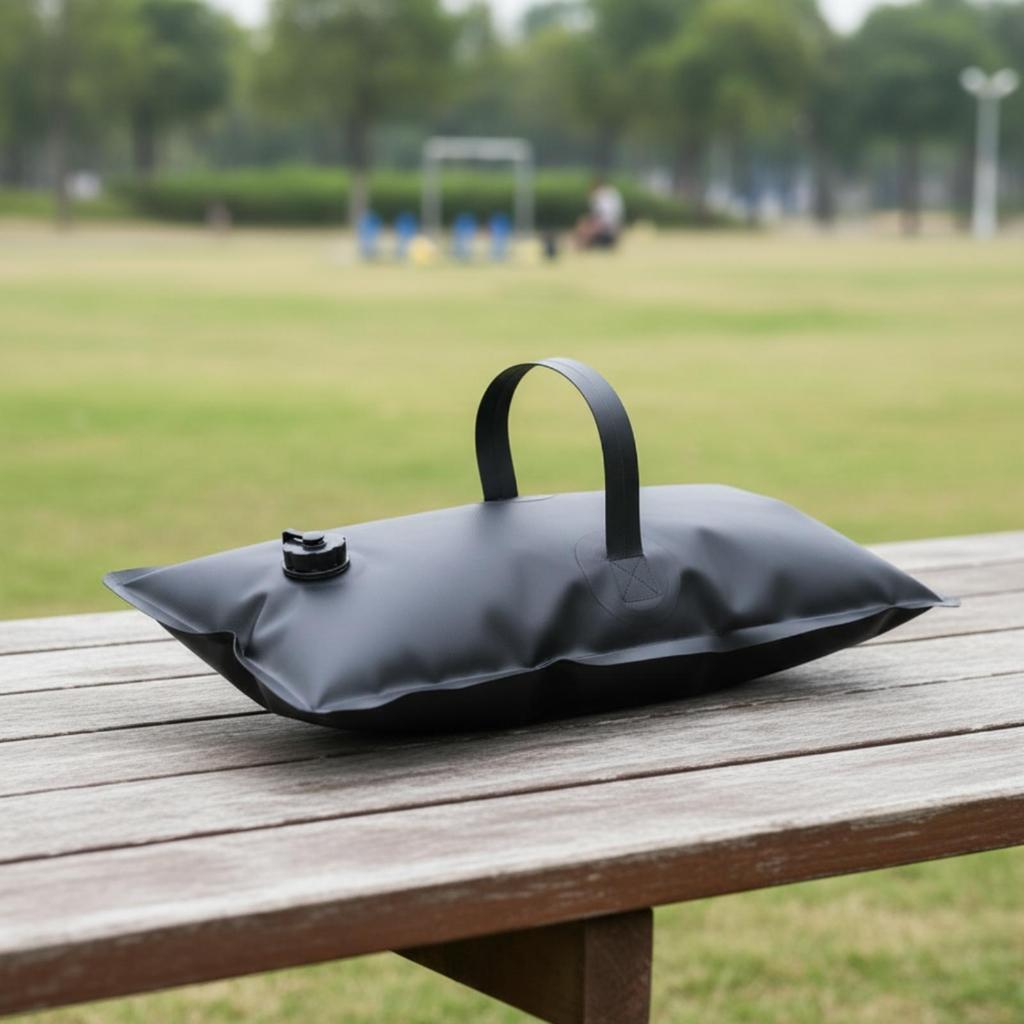 Aquatic Ballast Bag Reusable Banner Stand Weight Water with Strap Handheld