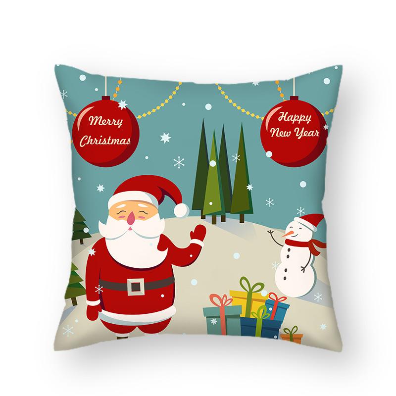 Weihnachtskissen im nordischen Stil, Sofakissen, Bürokissen, Auto-Lendenkissen, Amazon