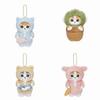 Mofusand Shark Cat Plush Toy With Keychain For Girls And Teens Collectible Gift