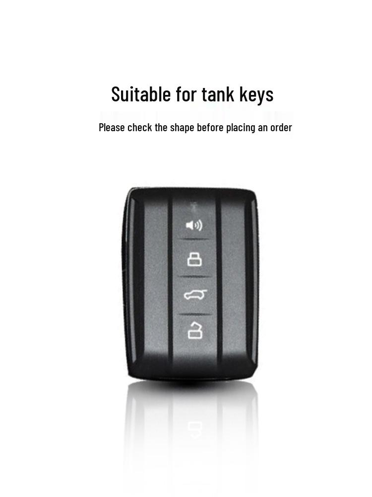 Cartoon Car Key Case for Applicable Tank 300, 2021 Model, Cyber Tank 500, and Ranger 300 - 2022 Edition