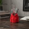 School Supplies Storage Box 3D Printed Hoodie Pen Holder, Women Hooded Sweatshirt Pencil Modern Holder Container, Stationery Desk Organizer