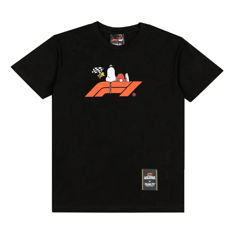 Camiseta Snoopy F1 Grand Prix Peanuts De Las Vegas S