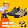 Neue Mode Herren Sicherheitsarbeitsschuhe Bequeme unzerstörbare Stiefel Sneakers Anti-Punktion Herrenschuhe