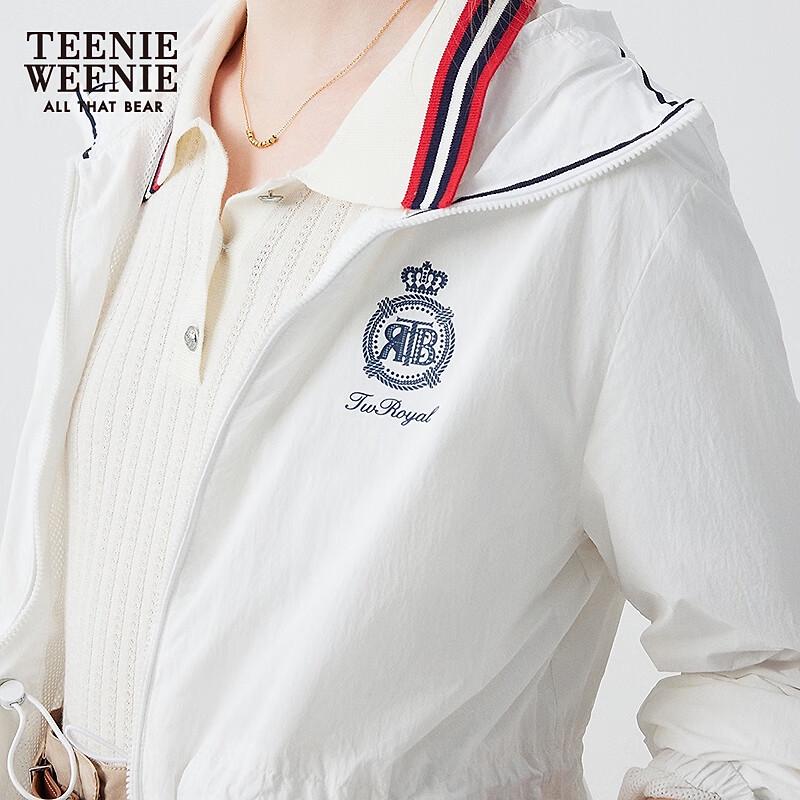 Teenie Weenie Women's 2025 Summer Hooded Sun Protection Jacket