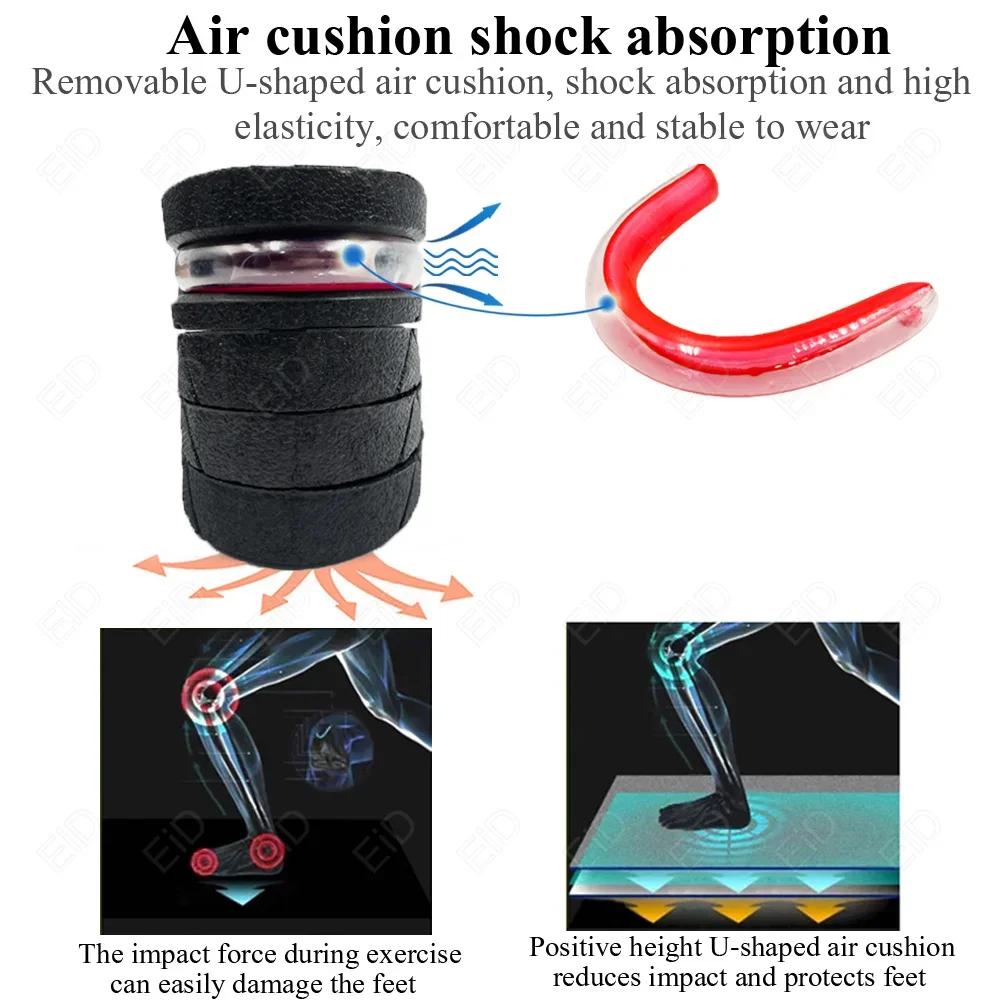 Fashion New 3-7cm Height Increase Insole Cushion Height Lift Adjustable Cut Shoe Heel Insert Taller Shockarch Support Absorbant Foot Pad