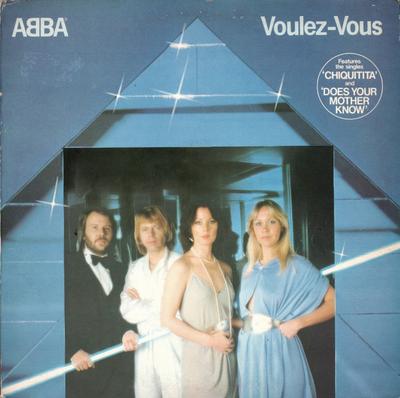 LP Record ABBA - Voulez-Vous EPC86086 Epic 1979 UK Pop Used