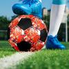 Robert Lewandowski Size 5 Soccer Ball, Machine-Stitched PVC, Durable & High Bounce, All Ages Fit, Fan Merchandise, Matches & Outdoor Use.