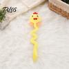 Interactive Cat Toy Plush Animal Toy, Long Tail Chew with Crinkle Sound, Hanging Stuffed Fox Chick Monkey for Indoor Cats Solo or Play Accessory
