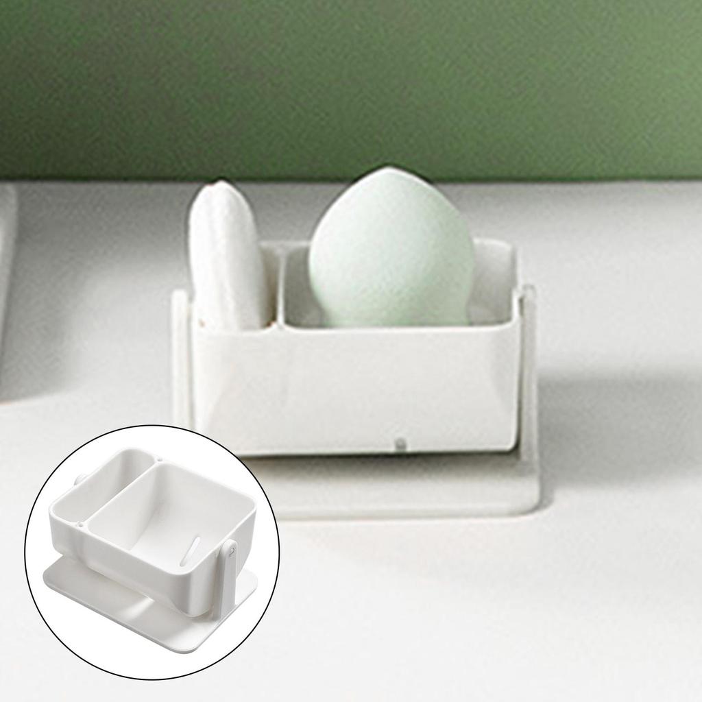 case Drying Drain Mounted Container beauty eggs Holder for Facial Bathroom Bedroom