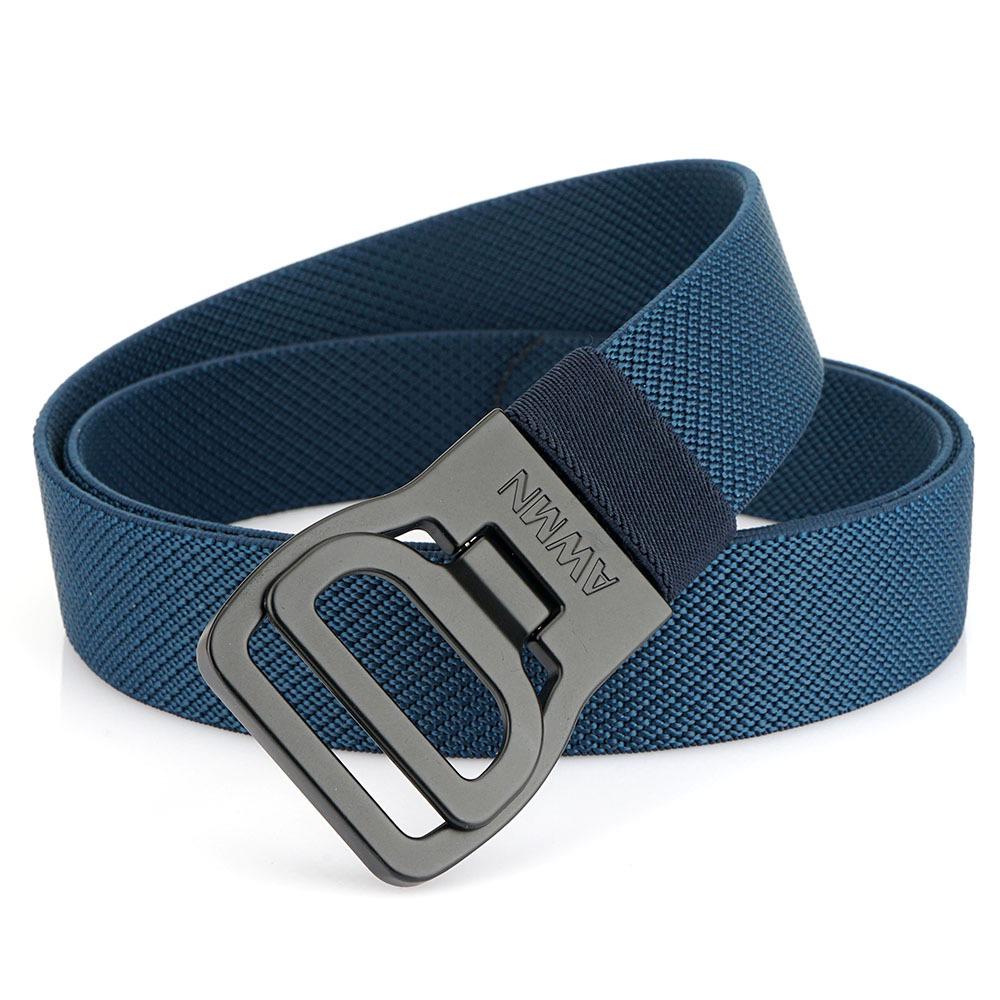 2025 Męski pasek elastyczny 3,4 cm z automatyczną klamrą - Casualowy, outdoorowy i biznesowy styl skórzany pleciony
