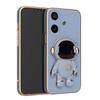 For Vivo V60 Lite Case Shining Astronaut Spaceman Bracket Holder Design soft plating For Vivo V60 Lite Back cover
