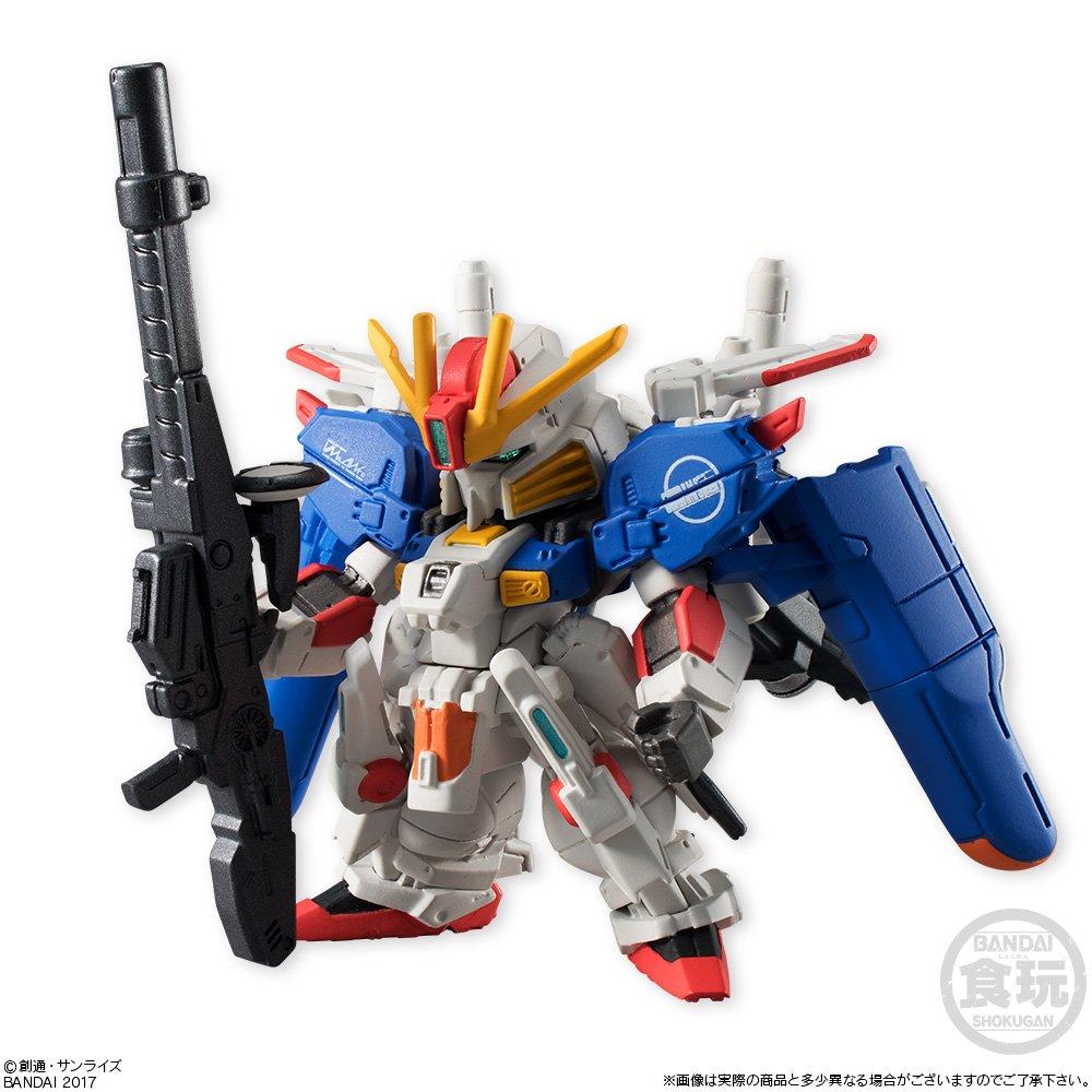 FW GUNDAM CONVERGE EX18 Ex-S GUNDAM 1 kus bonbónová hračka/žvýkačka (Mobilní oblek Gundam)