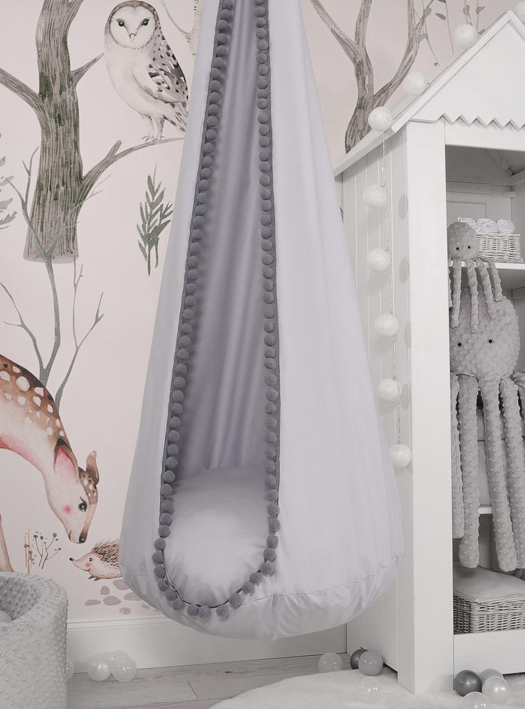 My Sweet Baby Hanging Swing Hammock Cocoon - Gray