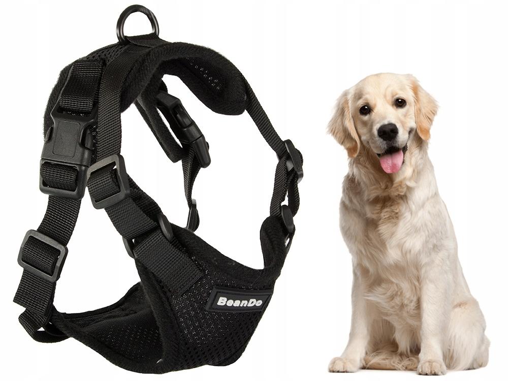 Dog Harness Pressure-Free Black (100) Gab_A