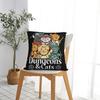 Funny And Cats Square Pillow Cases Cushion Covers Awesome Zipper Decor Pillowcase for Living Room