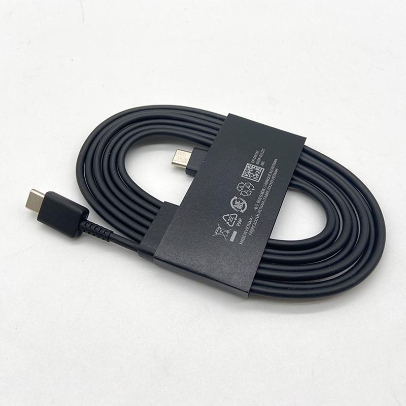 For Samsung 45W/25W PD Fast Charger Cable USB C To Type C Data 3A USB Cable For Galaxy S24 S23 Ultra For iphone 15 Pro Max