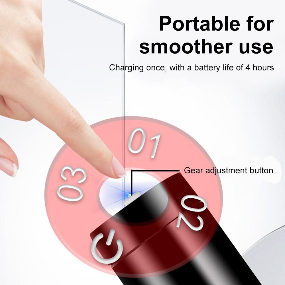 Mini Alloy Electric Drill USB Rechargeable Electric Drill 3 -speed Control Woodworking Process Engraving Tools Hand-held Black